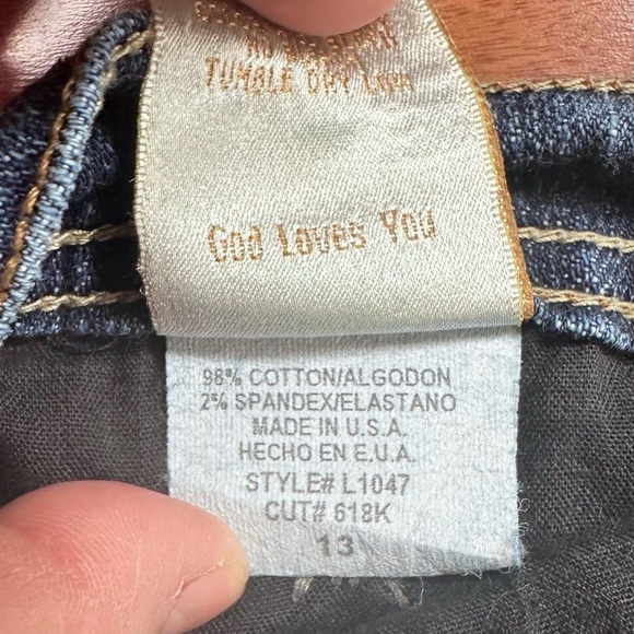 Flying Monkey Flare Leg Jeans - Picture 11 of 12